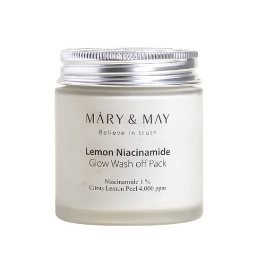 [1429] Mary&May Lemon Niacinamide glow Wash Off Pack 125g