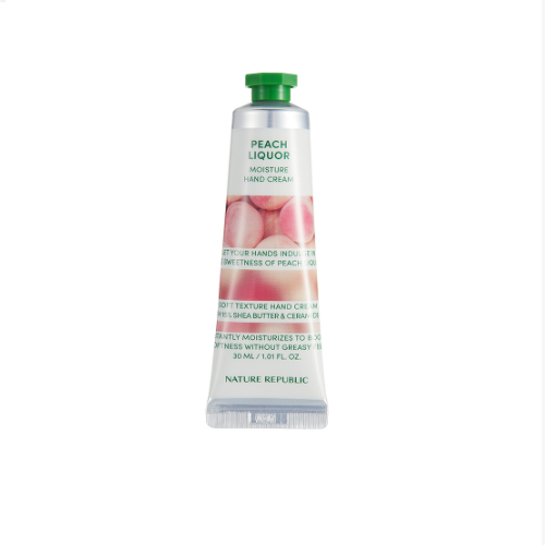 [1452] Nature Republic Hand & Nature Peach Liquor Hand Cream 30ml