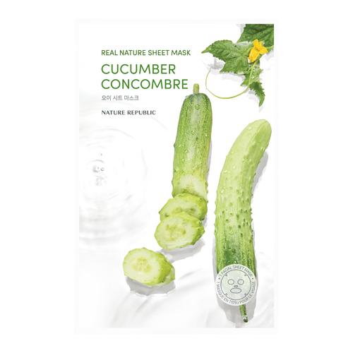 Nature Republic Real Nature Sheet Mask Cucumber 23ml