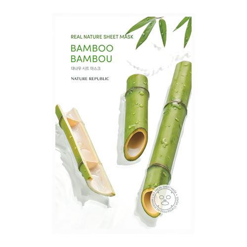 [1463] Nature Republic Real Nature Sheet Mask Bamboo 23ml