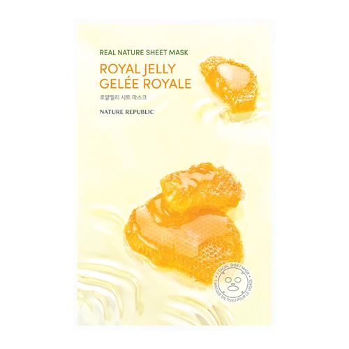 [1467] Nature Republic Real Nature Sheet Mask Royal Jelly 23ml