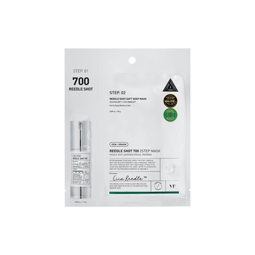 VT COSMETICS [1Ea] Reedle Shot 700 2-Step Mask