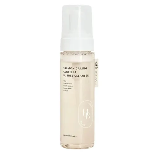 HEVEBLUE Salmon Caring Centella Bubble Cleanser 200ml